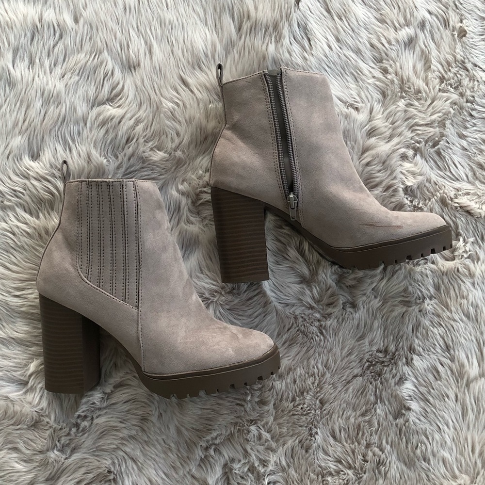 Grey Heels / Booties
